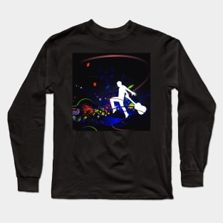 Music Love Digital Art Long Sleeve T-Shirt